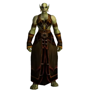 World Orc Female Warlock Trainer NPC TBC Classic