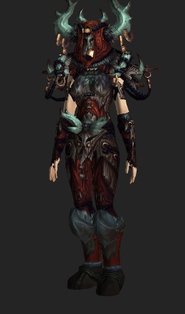 Tyrannical Gladiator's Dragonhide Armor (Horde Recolor