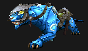 Onyx panther (blue)