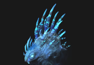 Spectral porcupine (blue)