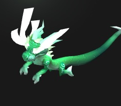 Jade serpent god pet