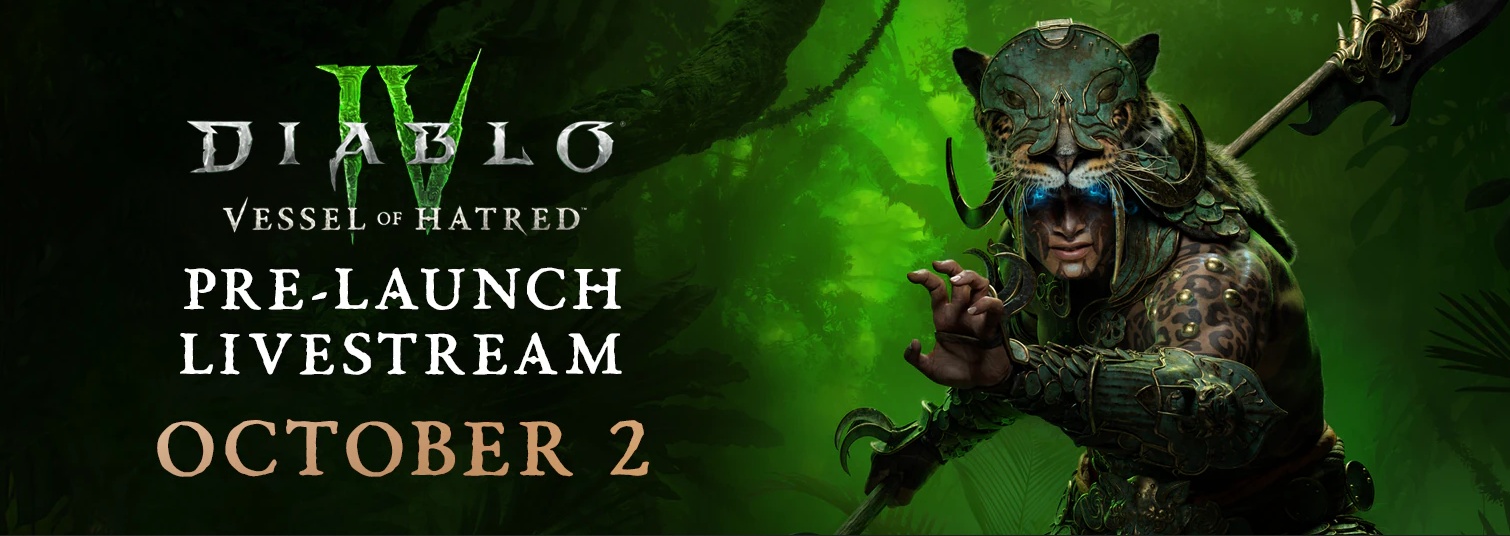 Diablo Pre Launch Livestream On October In Depth Look At Season