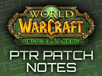 PTR Patch Notes