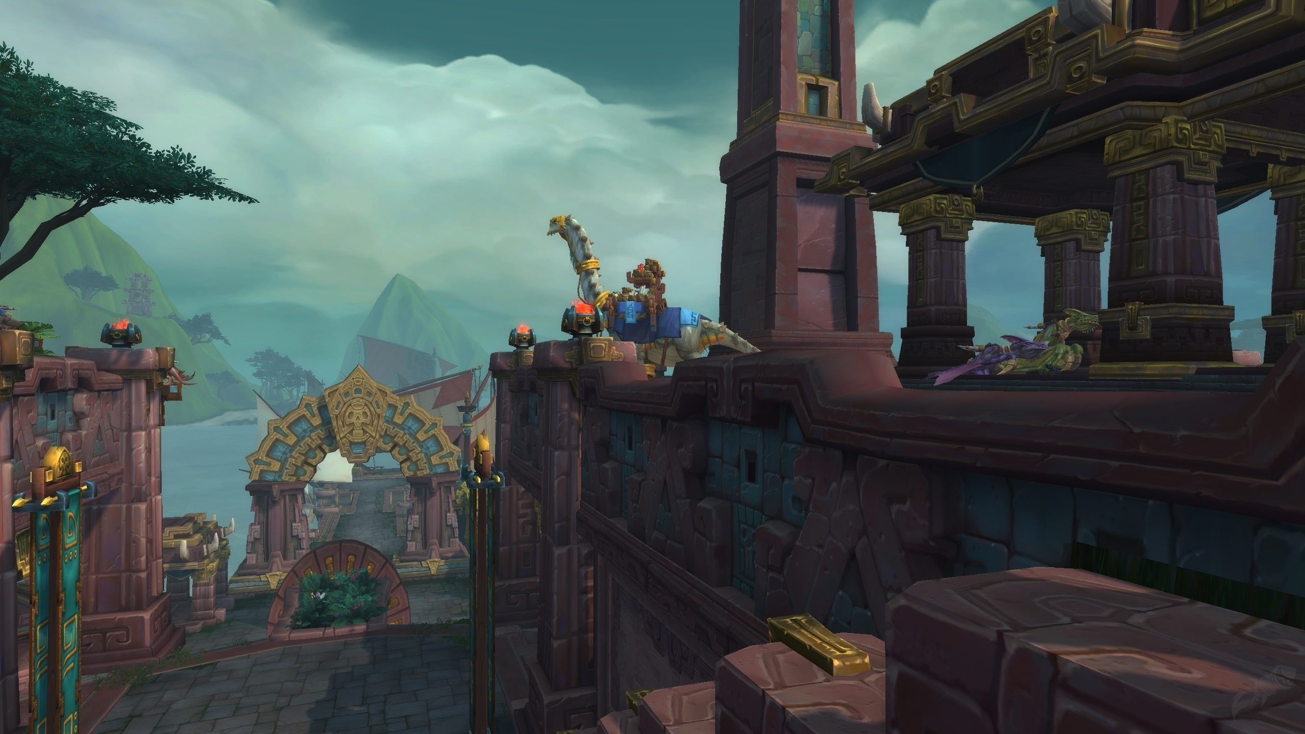 Exploring Zuldazar Harbor in Battle for Azeroth Alpha Wowhead News