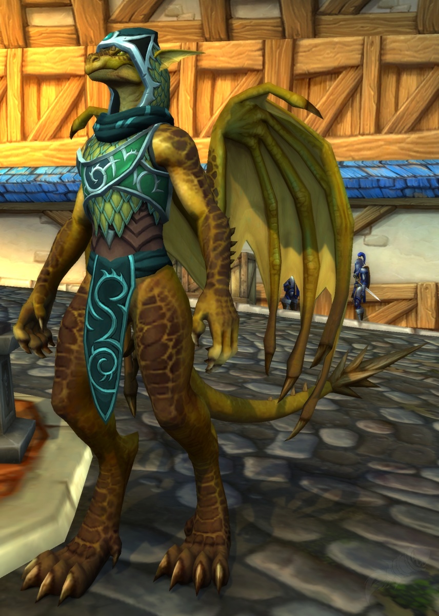 Intrigued Dracthyr Npc World Of Warcraft