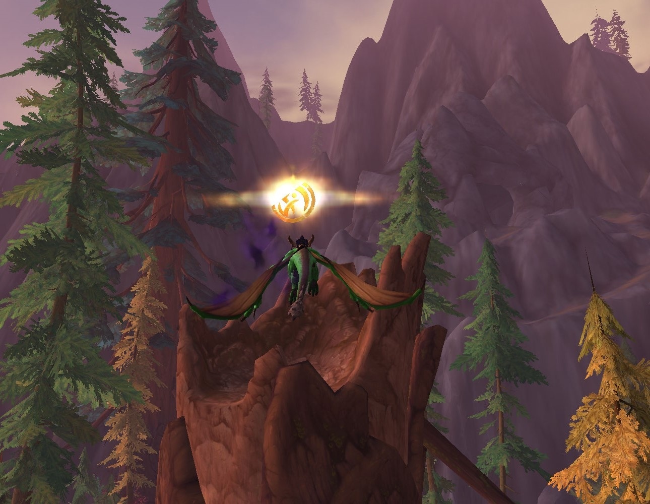 Glifi Del Drago Stagno Di Occhio Di Draco Impresa World Of Warcraft