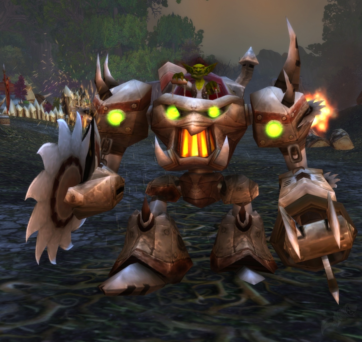 Deforestador Goblin PNJ World Of Warcraft