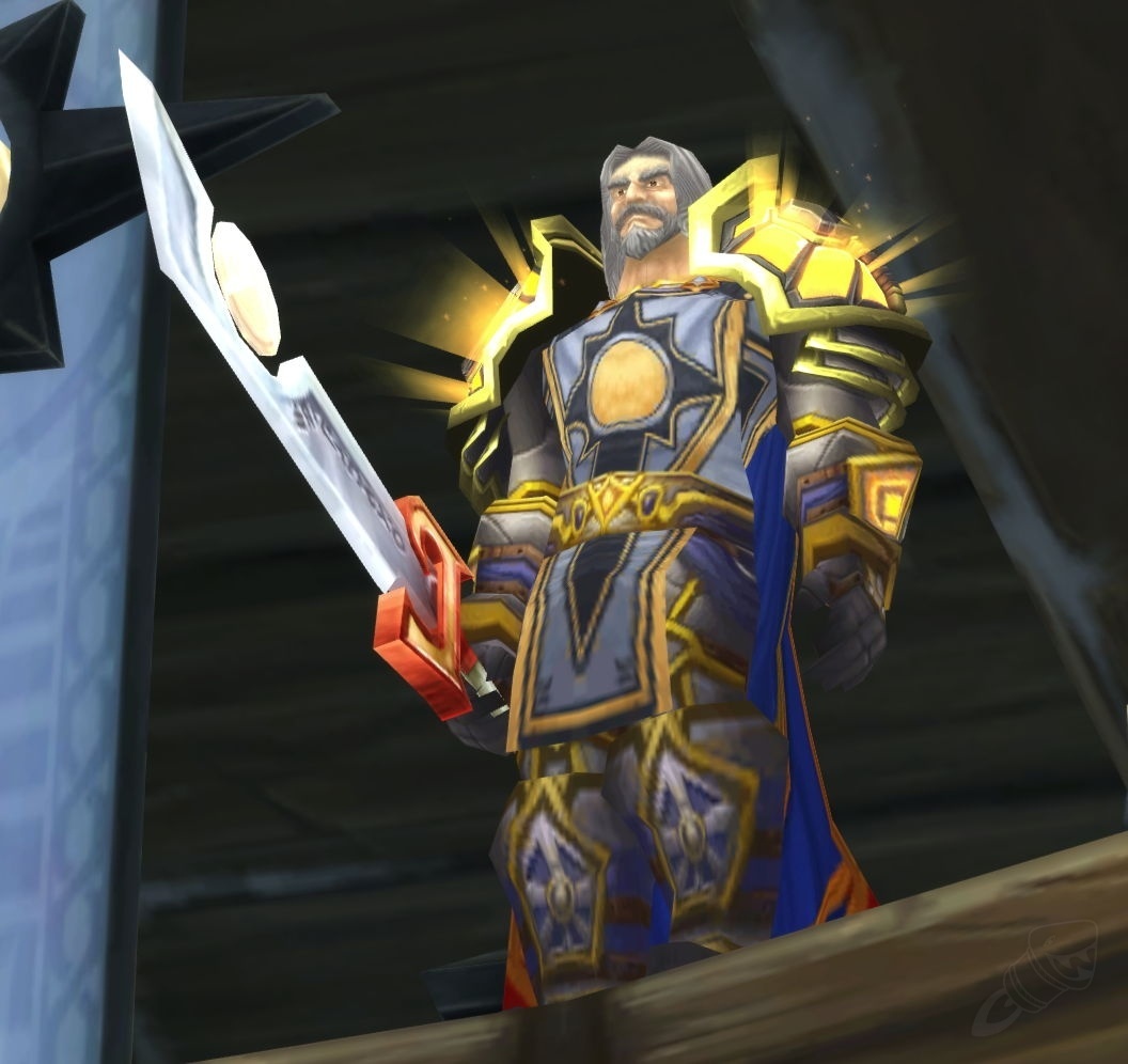 Alto señor Tirion Vadín PNJ WotLK Clásico