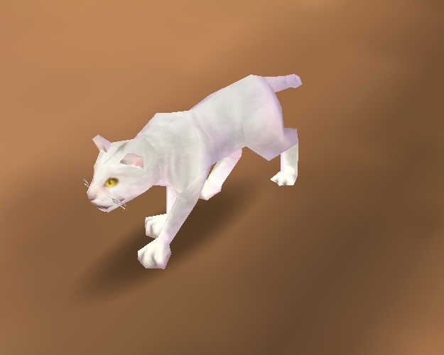 Cat Carrier (White Kitten) Item World of Warcraft