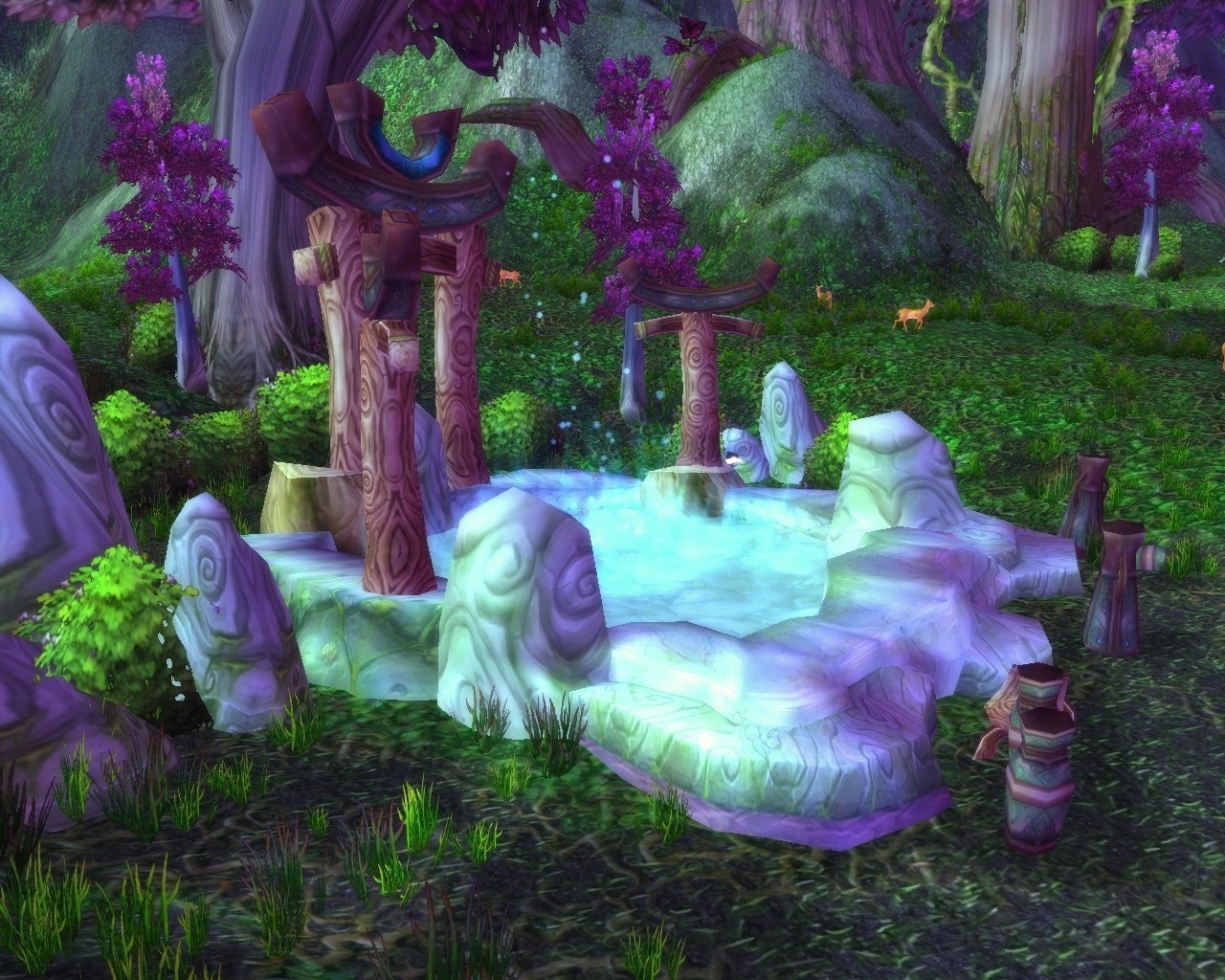 Teldrassil le toit dAzeroth Quête World of Warcraft