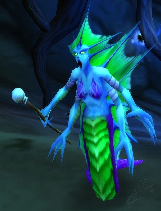 Blackfathom Sea Witch NPC Classic World Of Warcraft