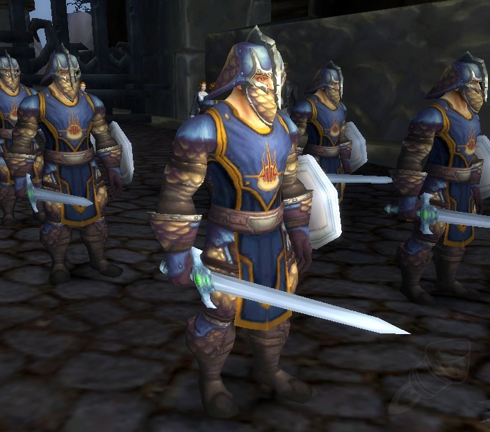 Gilnean Royal Guard NPC World Of Warcraft