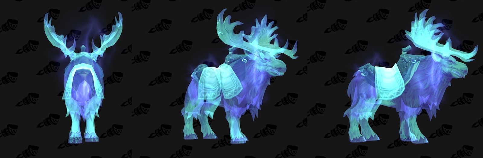 ghostly moose mount