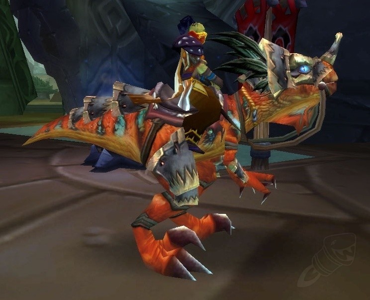 Schneller Orangener Raptor Gegenstand World Of Warcraft Classic