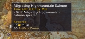 timed profession quest