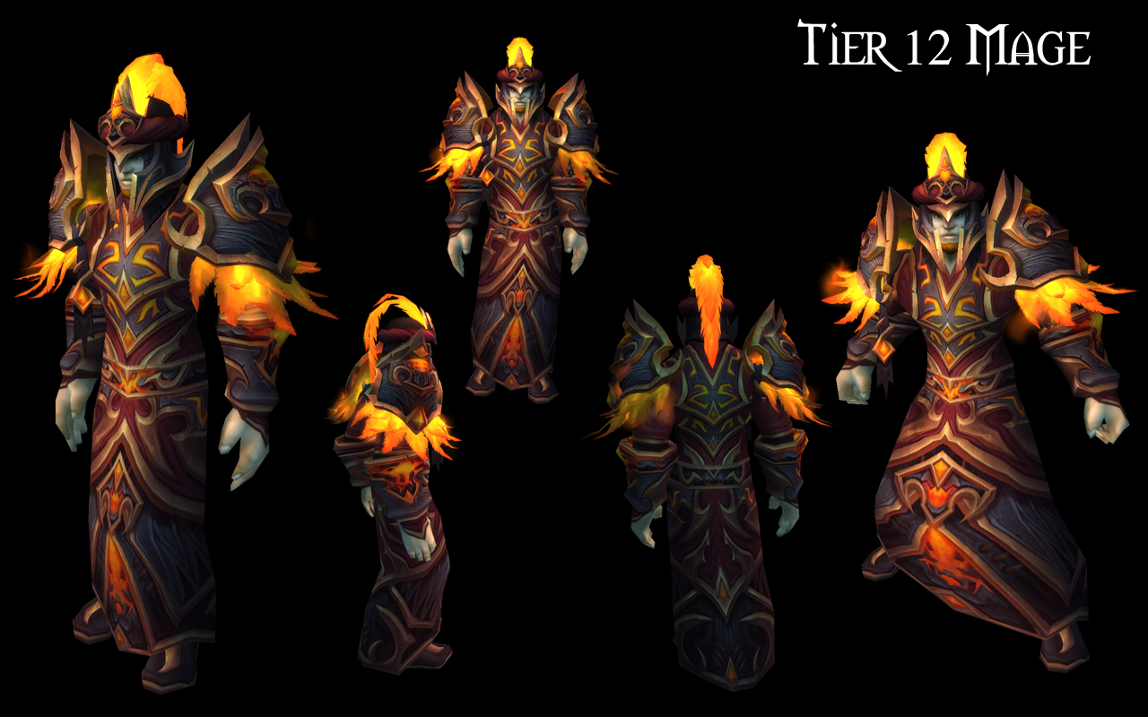 Patch 4.2: Tier 12 Armor Sets for Paladin, Mage, Rogue, Hunter, Death Knigh...
