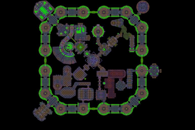 The map of Naxxramas