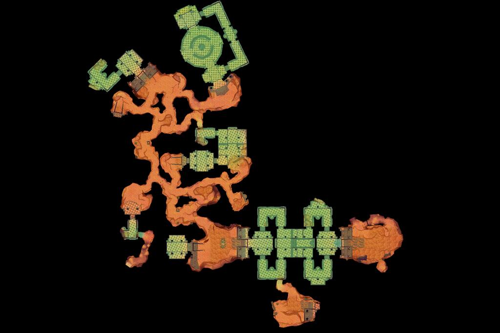 Karte des Dungeons