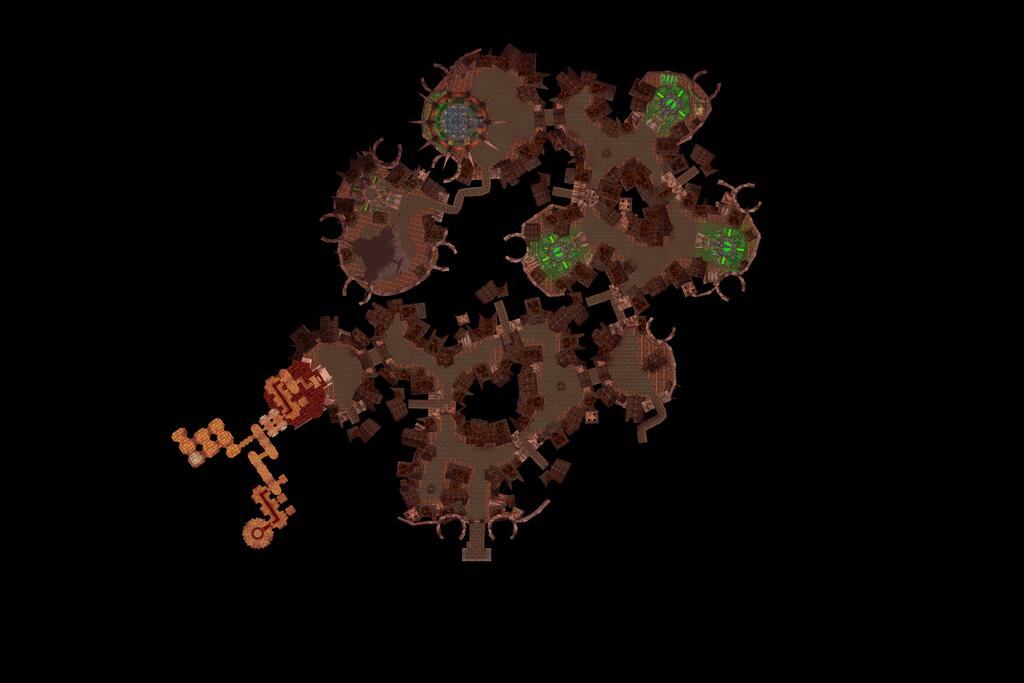 Karte des Dungeons