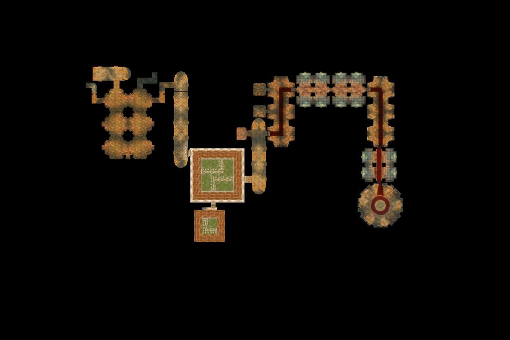 Karte des Dungeons