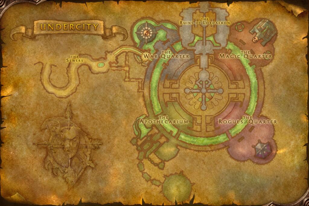 Undercity map. Reported location · Undercity at 73.4, 33.0.
