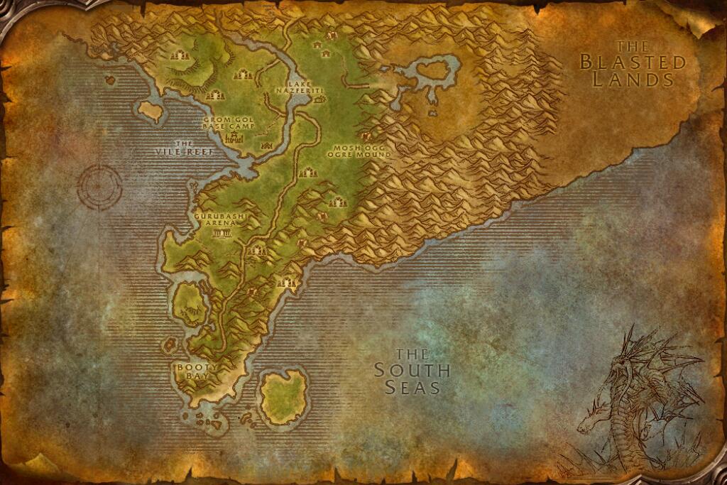 Stranglethorn Vale map. Reported location · Stranglethorn Vale at 41.5, 50.8.