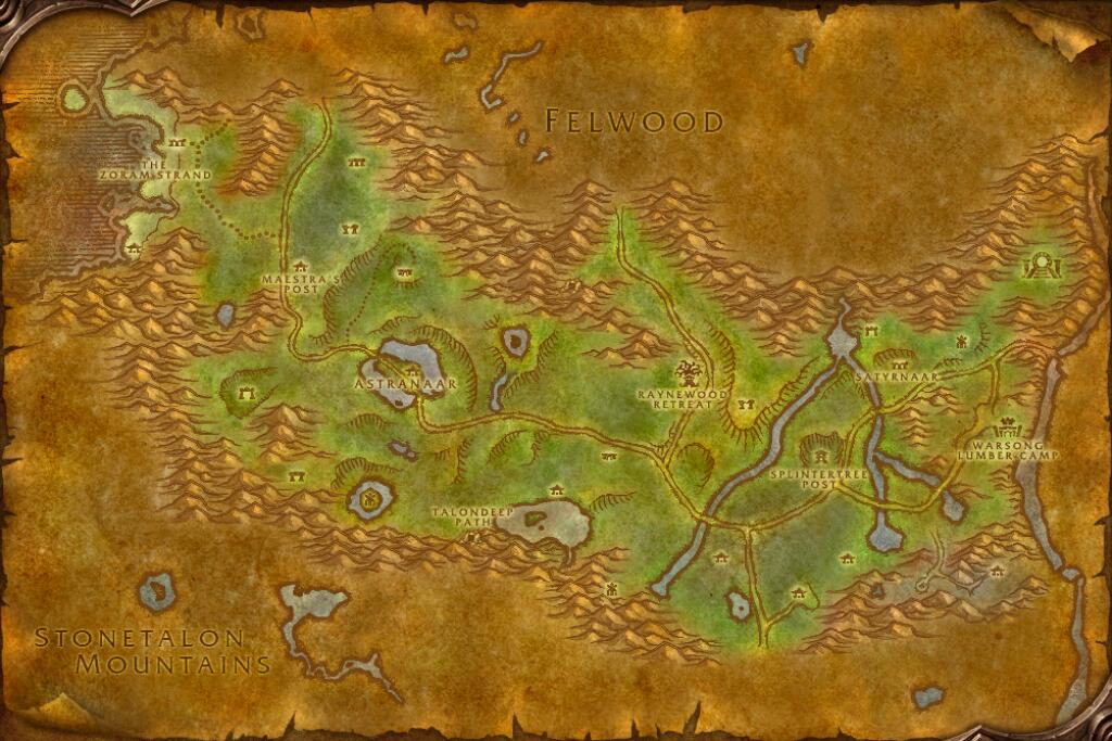 Ashenvale map: Va'xug Firefure at 40.4, 61.4