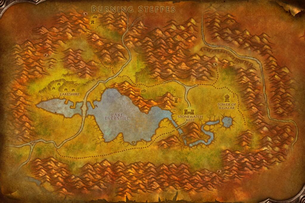 Redridge Mountains map: Wanted: Incinerator Gar'im at 24.4, 46.3