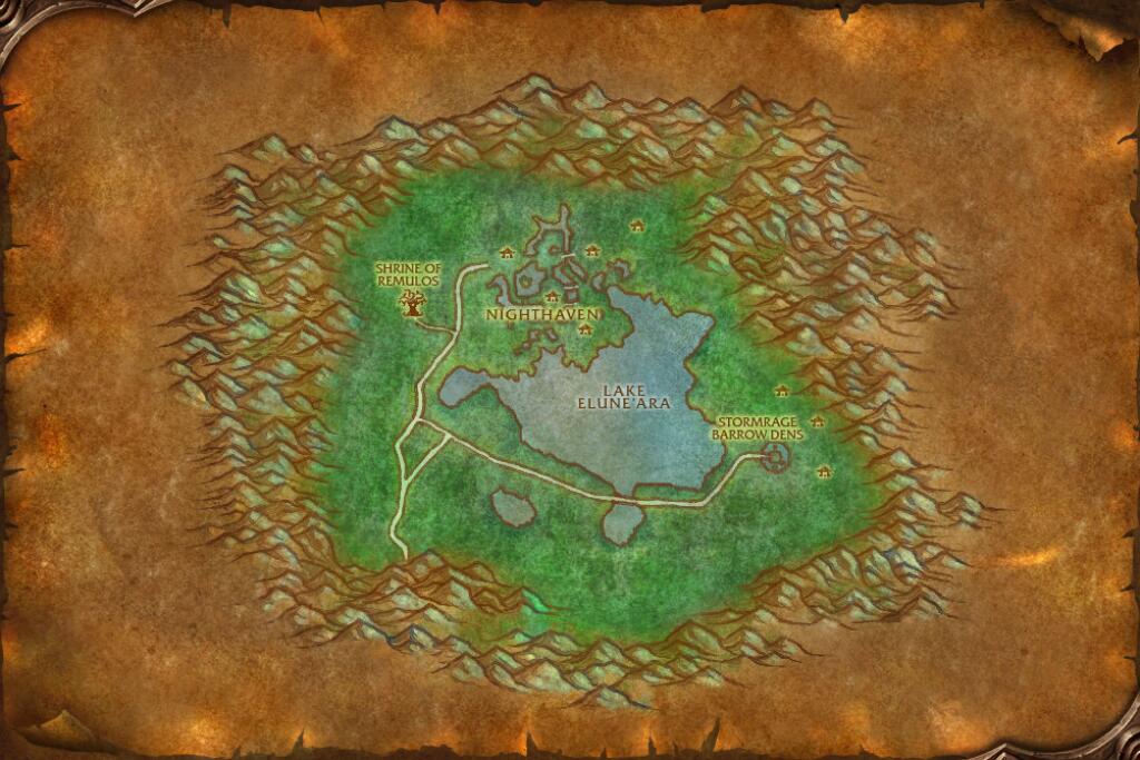 Moonglade map: Dendrite Starblaze at 56.2, 30.4