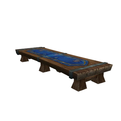 Большой деревянный стол Штормвинда