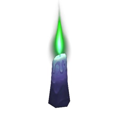 Simple Hallow's End Candle