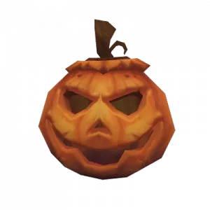 Citrouille souriante de la Sanssaint éteinte
