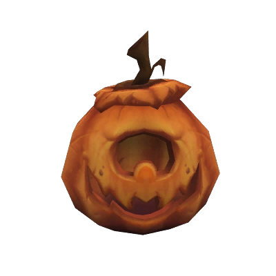 Unlit Ogre Jack-o'-Lantern