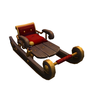 Ornate Winter Sled