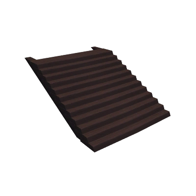 Wide Wooden Staircase