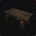 Table gilnéenne en bois