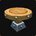 Petite table robuste en bois