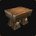 Tabouret de Hurlevent en bois