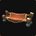 Banc couvert de peaux