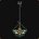 Chandelier incurvé à suspension basse de Tranchevent
