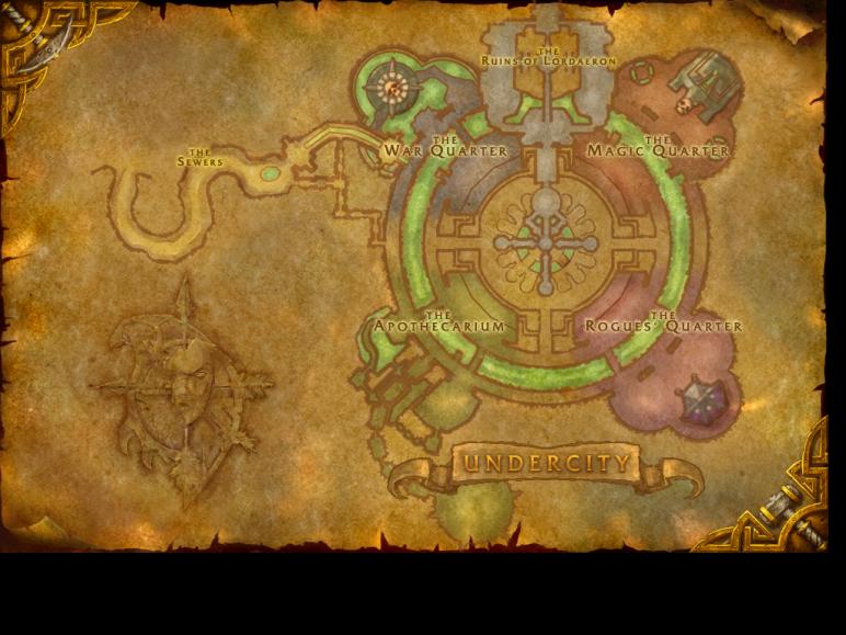 Map of Undercity