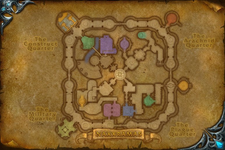 Map of Naxxramas