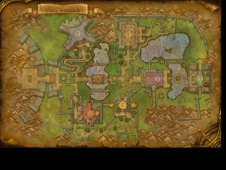 Map of Zul'Aman