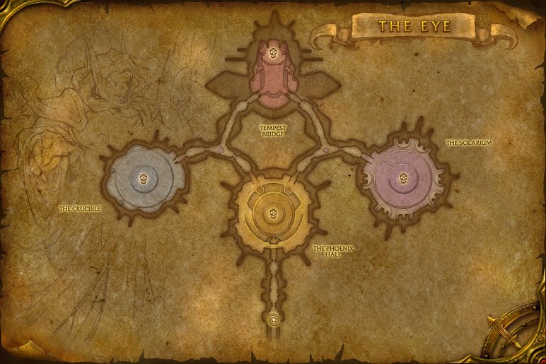 Map of Tempest Keep