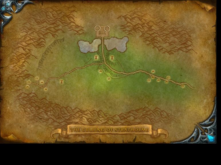 Map of The Culling of Stratholme