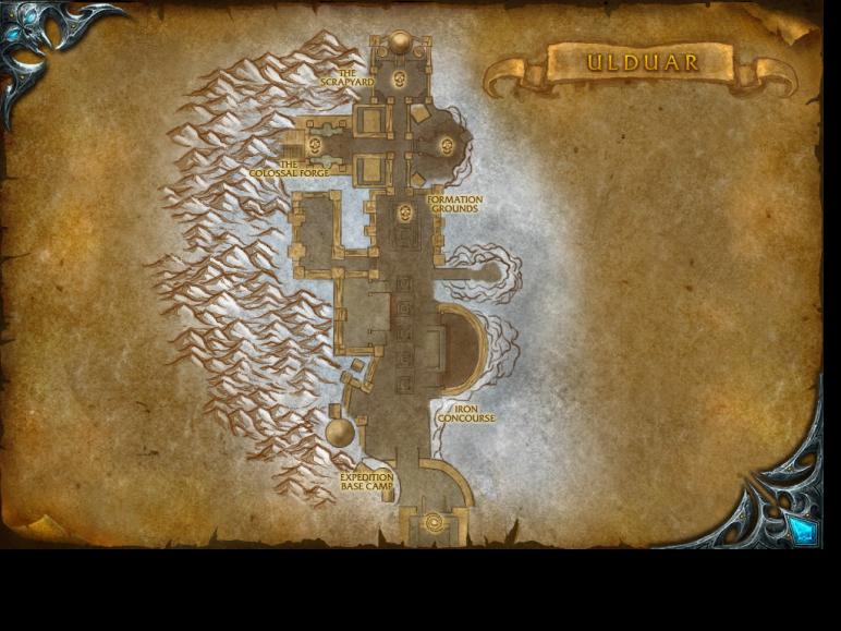 Map of Ulduar