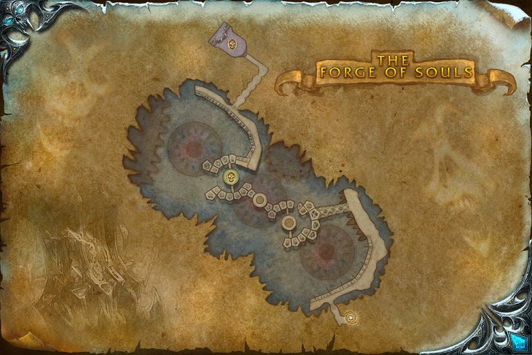 Map of The Forge of Souls