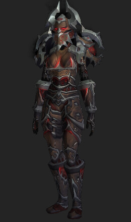 Cataclysmic Gladiator's Dreadplate Armor (Elite Recolor) - Transmog Set ...