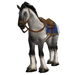 Riding Horse (White Stallion) (16 Speed) - NPC - Cataclysm Classic