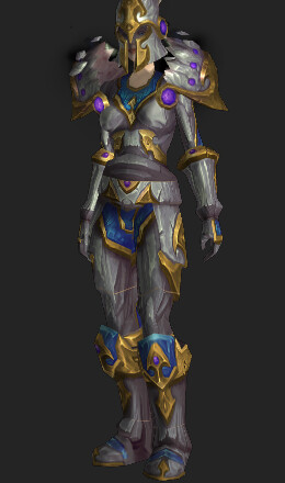 Reinforced Sapphirium Battleplate (Heroic Lookalike) - Transmog Set ...